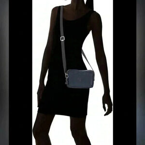 KIPLING Silen Blueish Gray Crossbody Bag